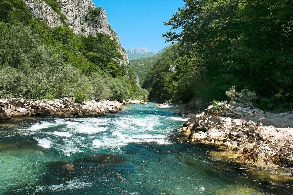 Neretva river rapids - Bosnia and Herzegovina