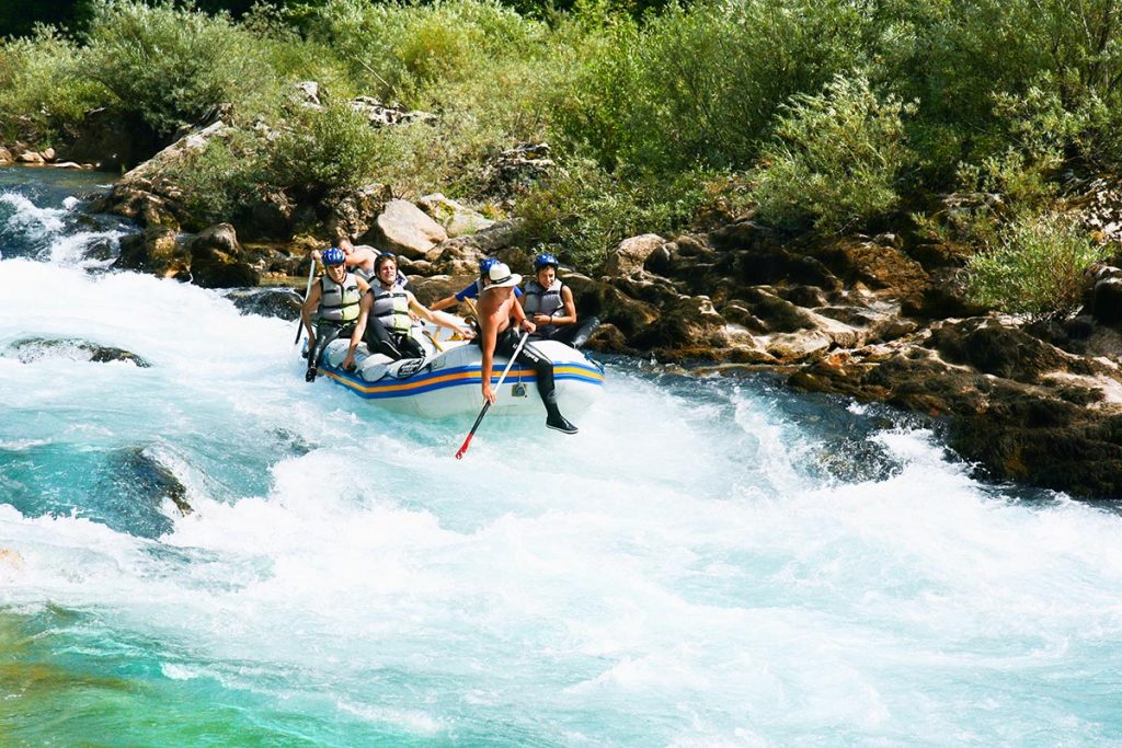 Neretva river white wate rafting - Bosnia and Herzegovina