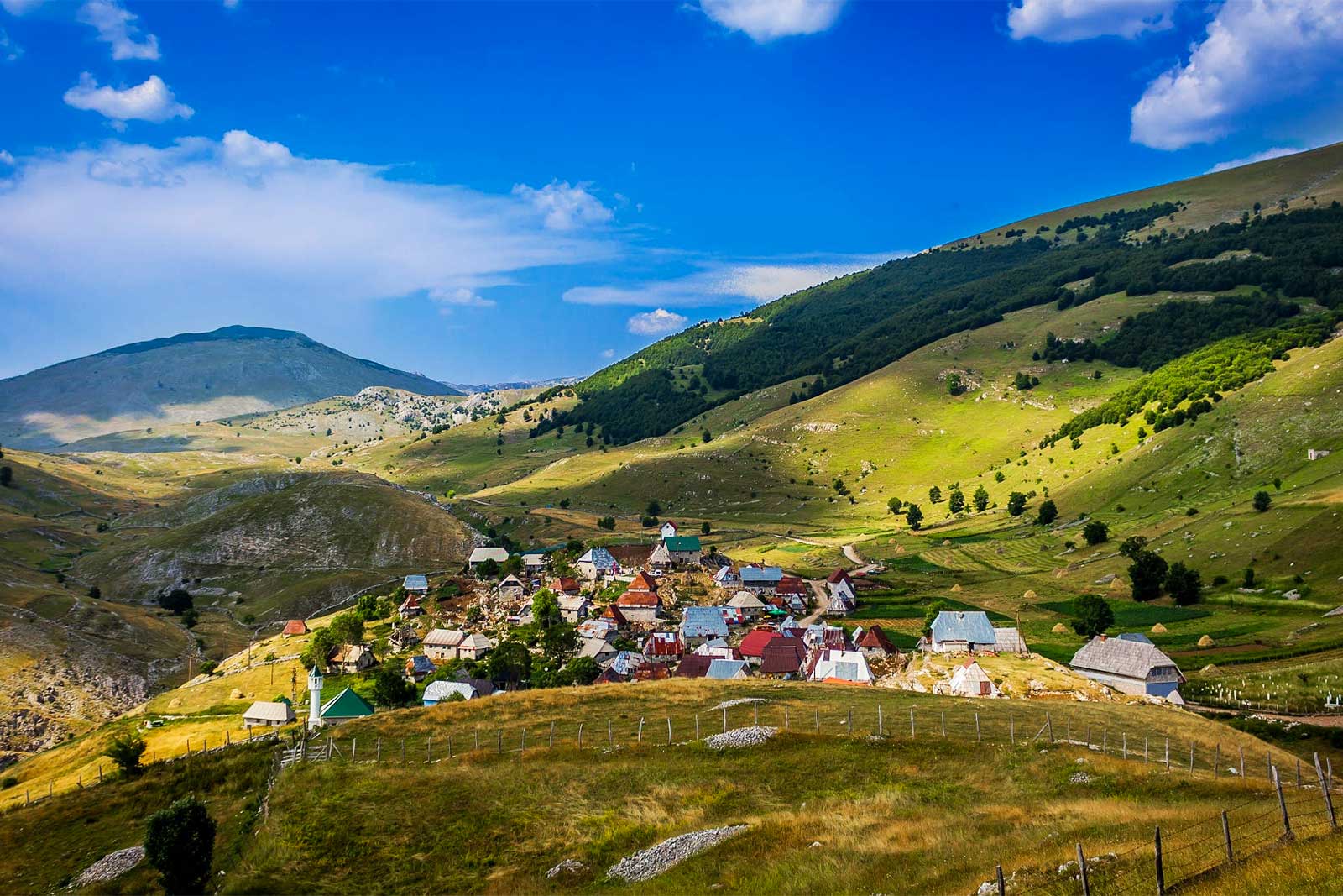 Lukomir Village at Bjelasnica Mountain
