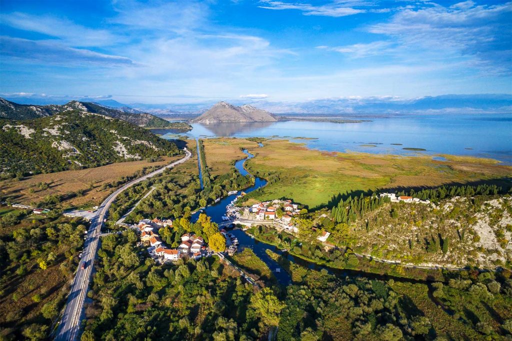 Skadar Lake in Montenegro