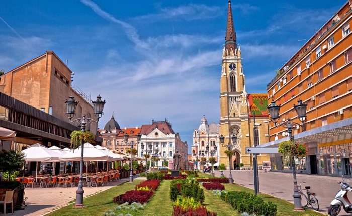 Novi Sad Square at Vojvodina