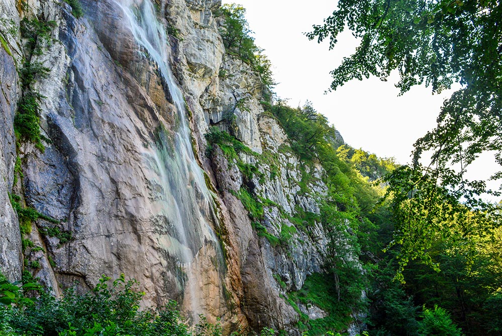 Skakavac Waterfall near Sarajevo is 98m high waterfall making it the highest in the Balkans