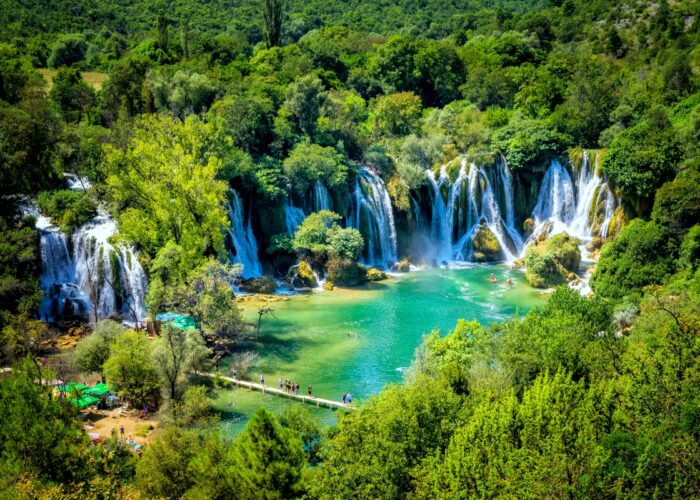 Kravice Waterfalls on Trebizat river
