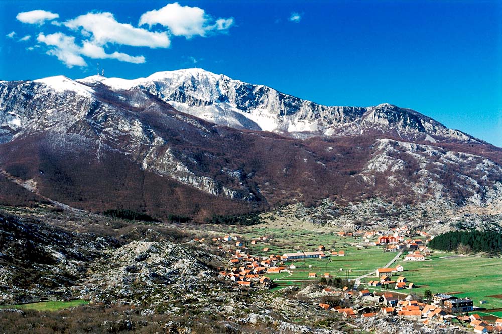 Njegusi Village under Lovćen National Park