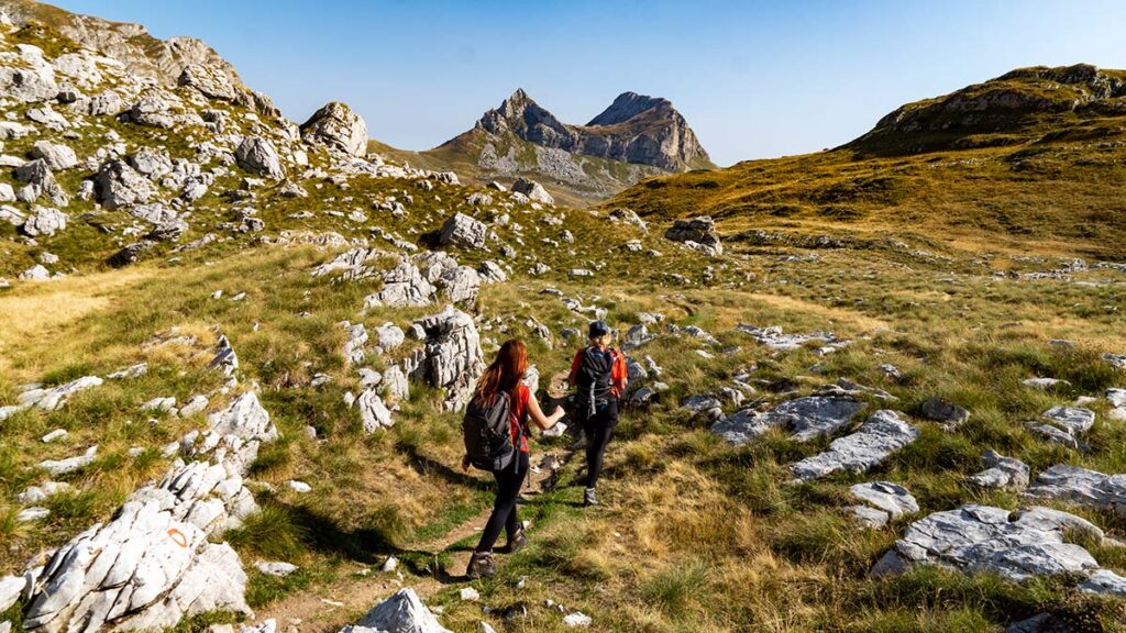 Beautiful grassed areas connecting Sarban and Prutas - Durmitor National Park