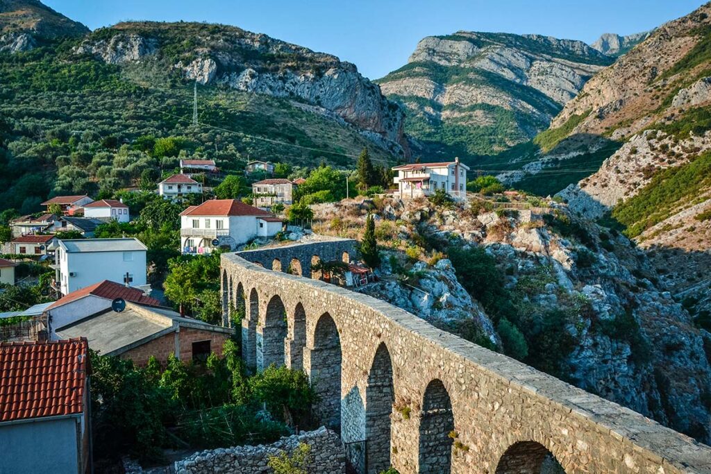 Stari Bar in Montenegro - Old Aqueduct