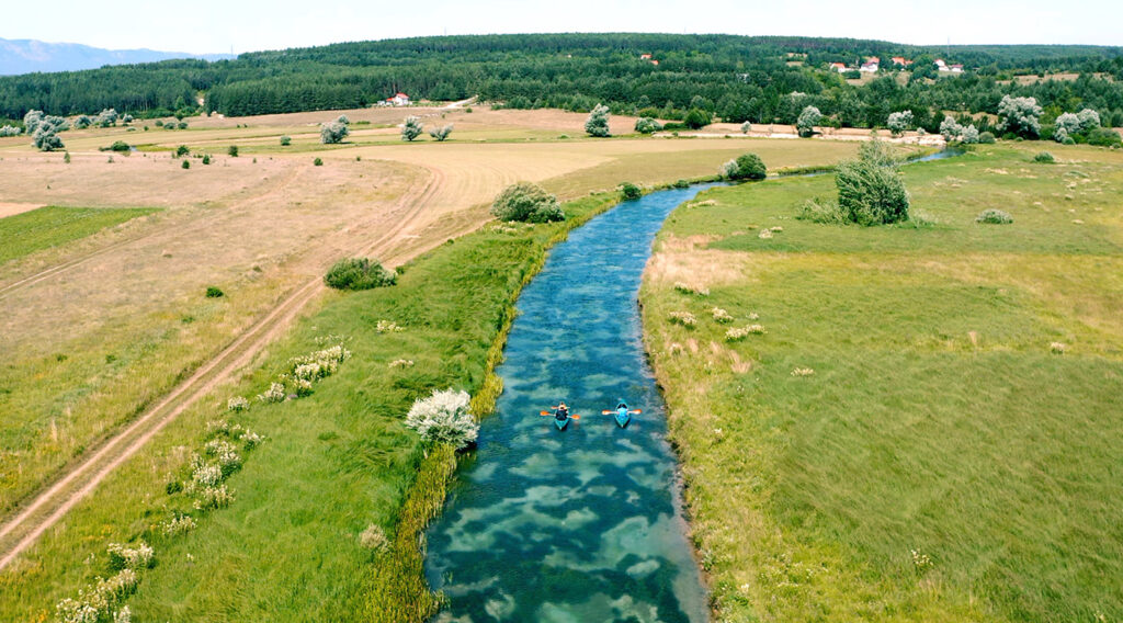Sturba river kayaking in Bosnia and Herzegovina
