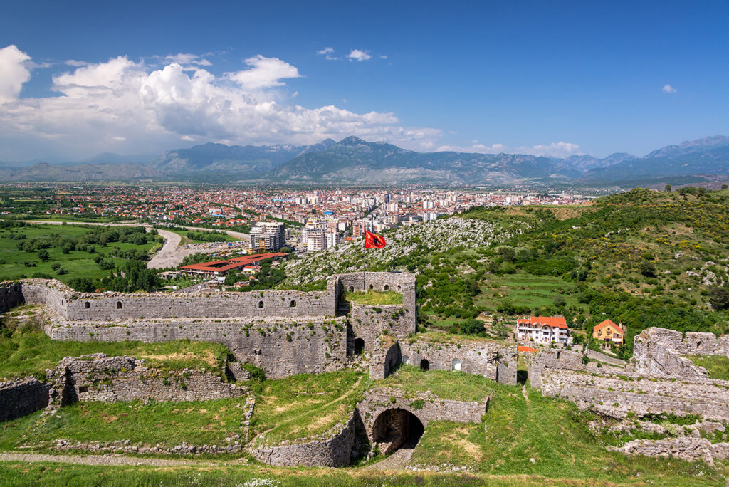 Shkodër and Rozafa Castle - Albania