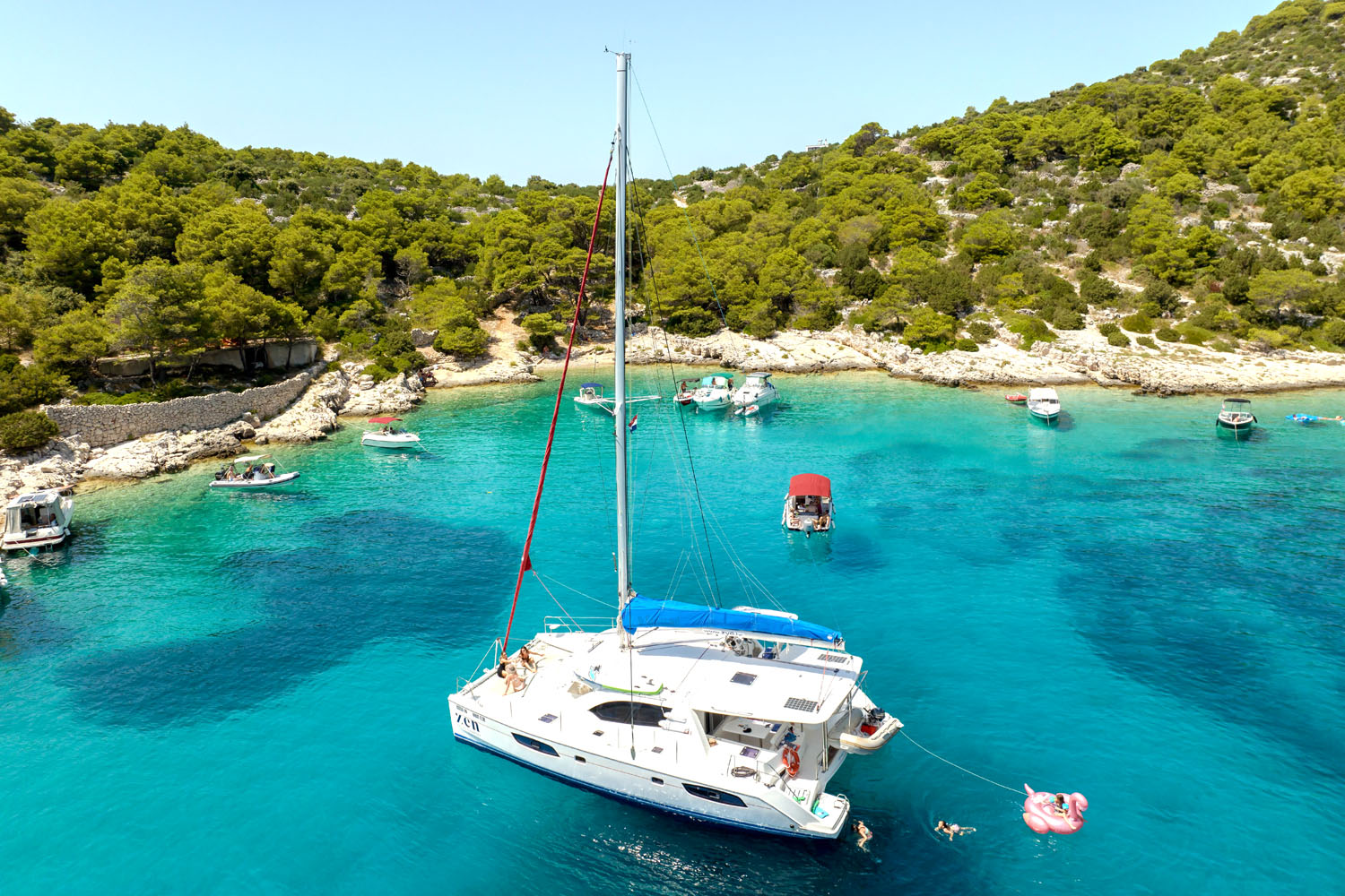 Croatia Sailing Holidays 2025 Small Group Catamaran